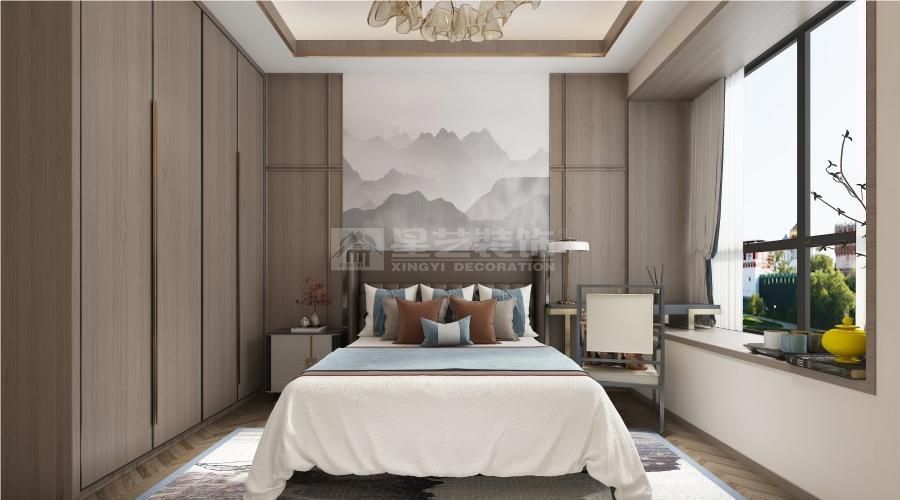 极简主义平层设计，开放式布局打造通透温馨家居空间(图5)