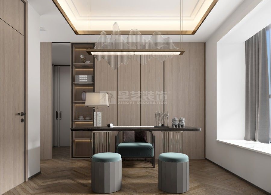 极简主义平层设计，开放式布局打造通透温馨家居空间(图7)