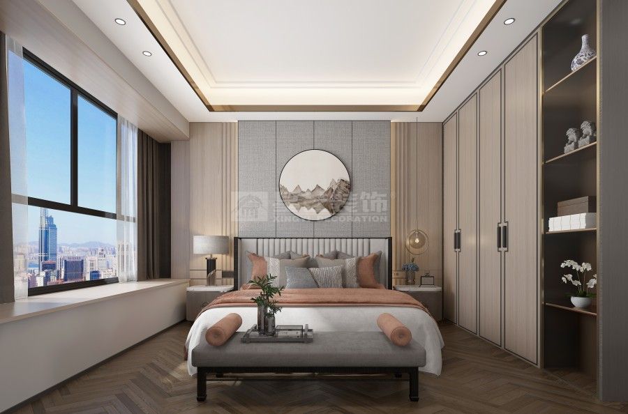 极简主义平层设计，开放式布局打造通透温馨家居空间(图6)