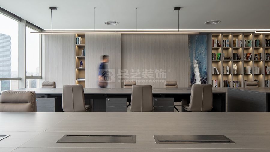 船舶经纪办公空间设计，打造无等级开放式工作环境(图5)