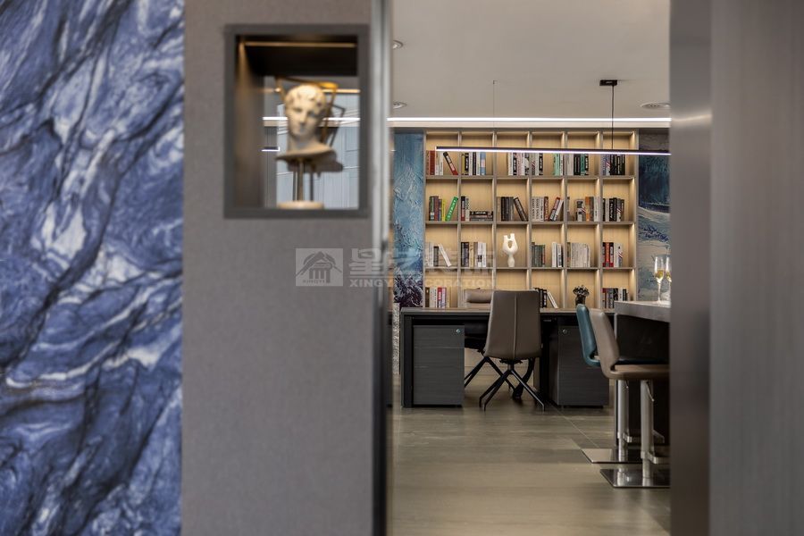 船舶经纪办公空间设计，打造无等级开放式工作环境(图4)