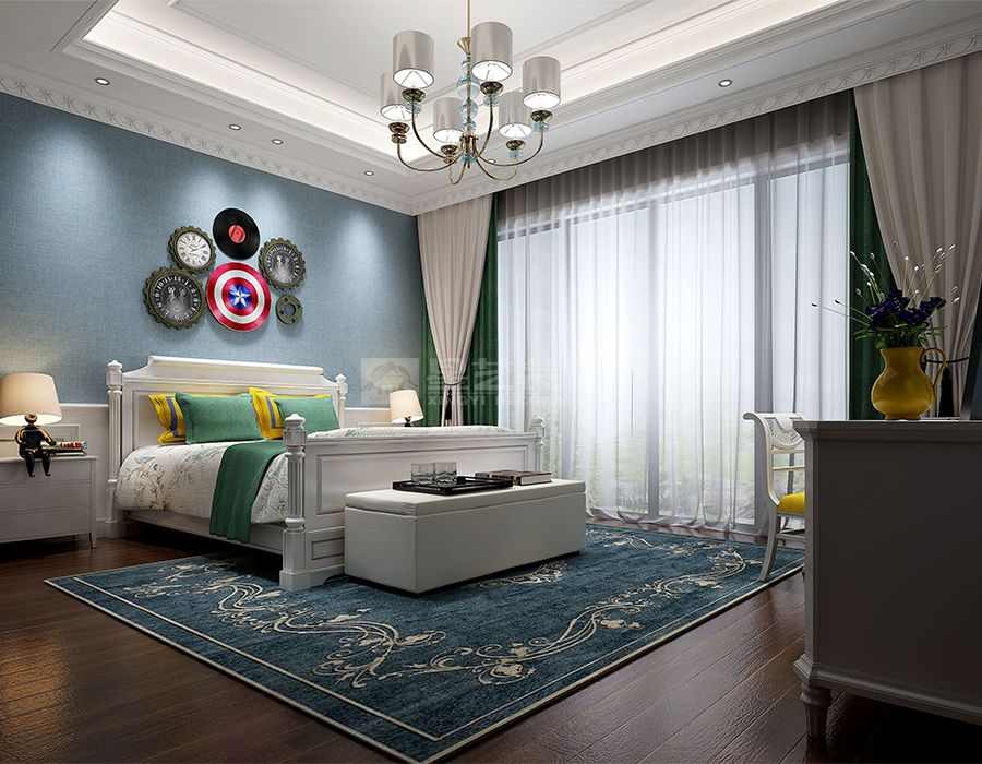 法式新古典独栋别墅设计，江畔浪漫与优雅的完美融合(图10)