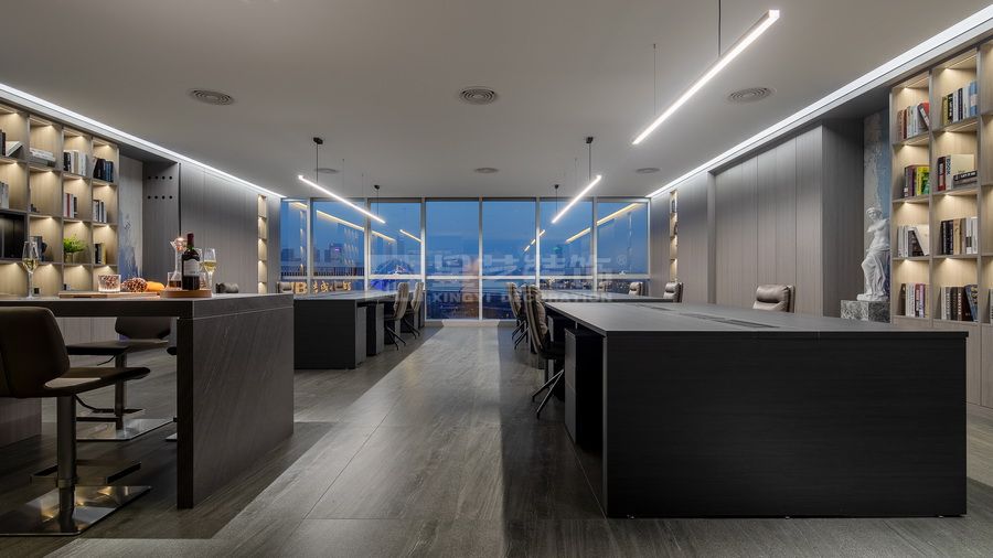 船舶经纪办公空间设计，打造无等级开放式工作环境(图14)