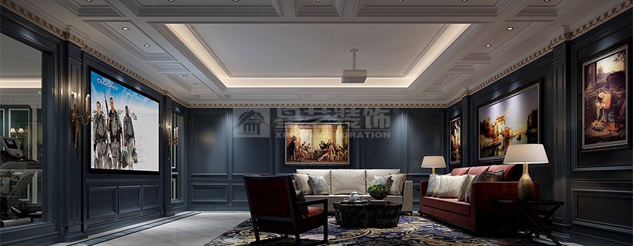 法式新古典独栋别墅设计，江畔浪漫与优雅的完美融合(图13)