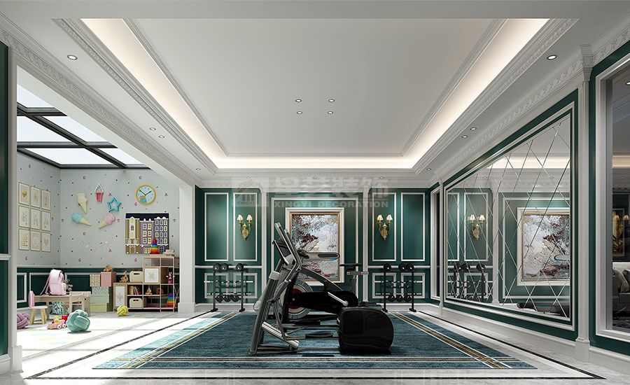 法式新古典独栋别墅设计，江畔浪漫与优雅的完美融合(图14)