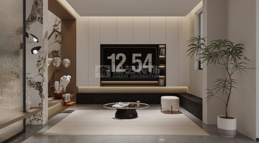 楼梯设计成为空间焦点，巧妙连接上下层的功能美学(图3)