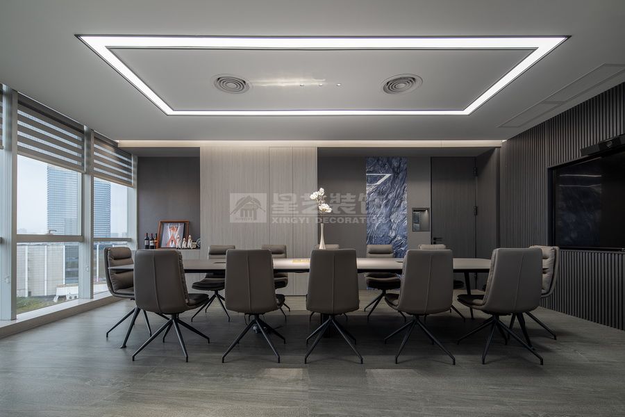 船舶经纪办公空间设计，打造无等级开放式工作环境(图19)