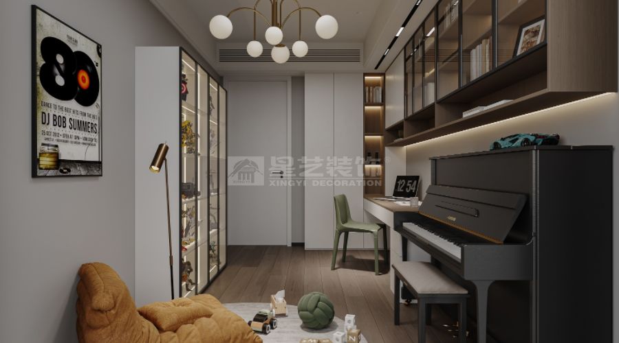 楼梯设计成为空间焦点，巧妙连接上下层的功能美学(图6)