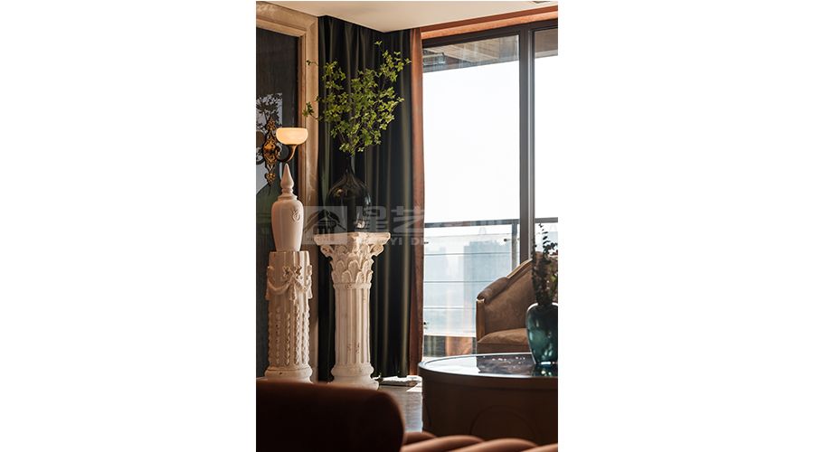 轻奢艺术美容院设计，暖橘色调打造温馨精致美护空间(图11)