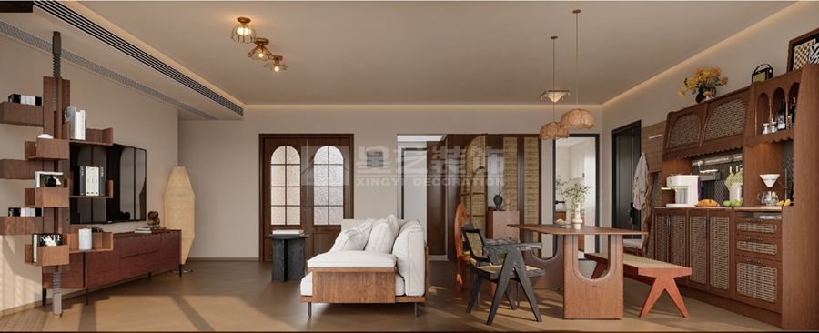 功能融合设计重塑空间格局 弧形浴缸打造复古美学氛围(图1)