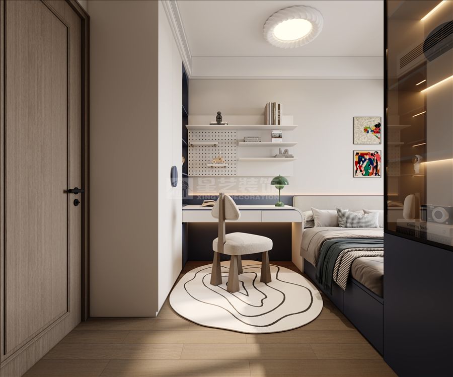 柔韵法式轻简新生设计，浪漫优雅与现代简约完美融合(图4)