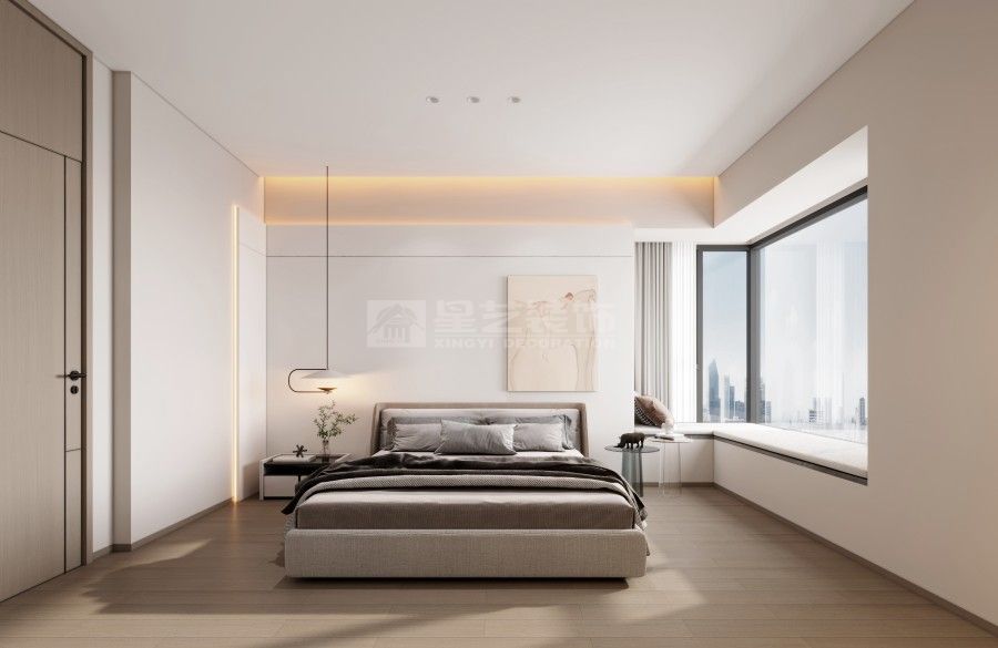 光与极简的疗愈空间设计，打造温润松弛的居家氛围(图3)