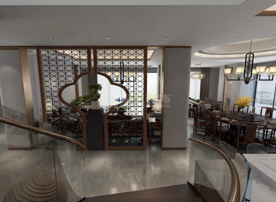 中式传承大宅设计精髓：礼制气韵与现代舒适完美融合(图2)