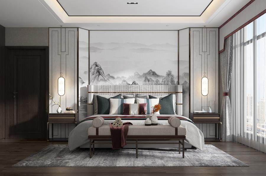 中式传承大宅设计精髓：礼制气韵与现代舒适完美融合(图8)