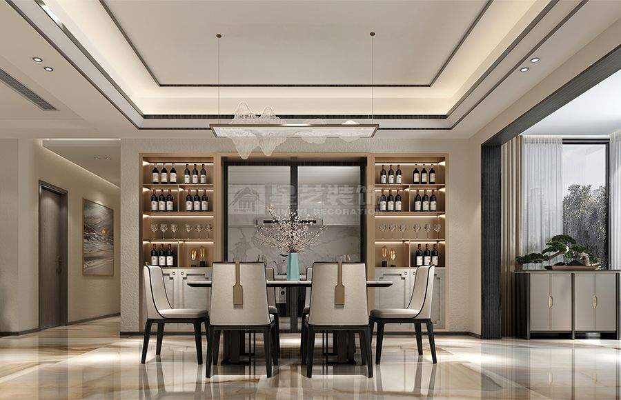 现代中式与法式浪漫融合设计，打造三代同堂理想居所(图4)