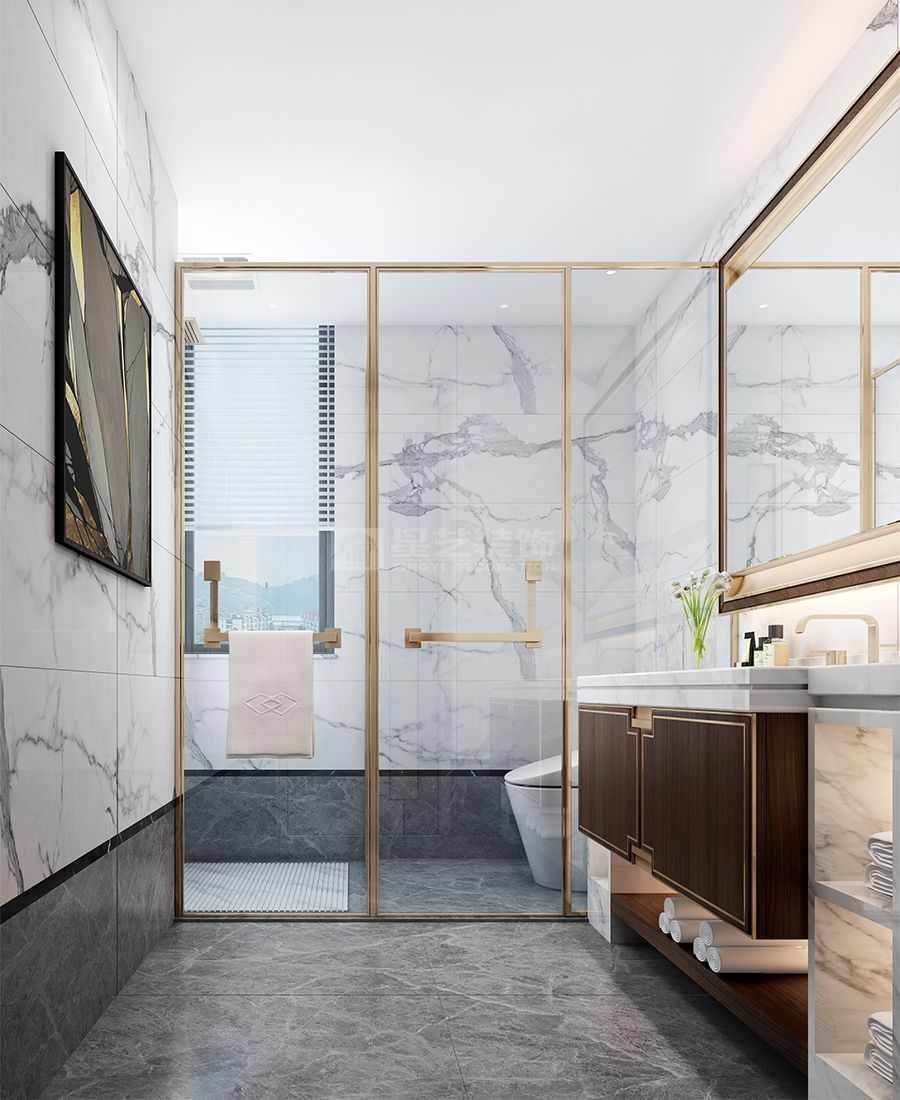 现代中式与法式浪漫融合设计，打造三代同堂理想居所(图7)