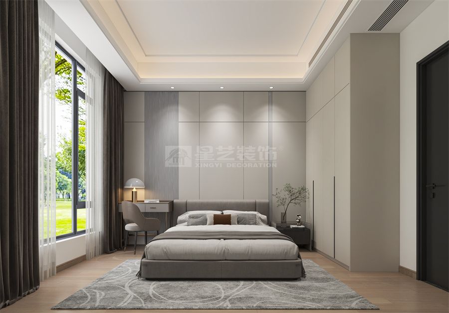 现代意式家具设计案例，简约优雅满足公务员家庭需求(图5)