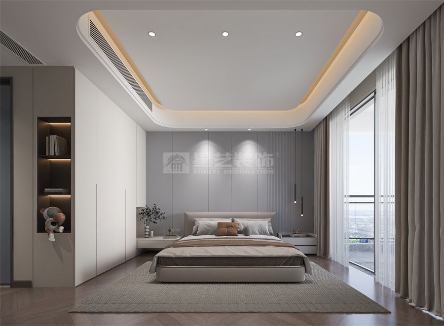 现代意式家具设计案例，简约优雅满足公务员家庭需求(图6)