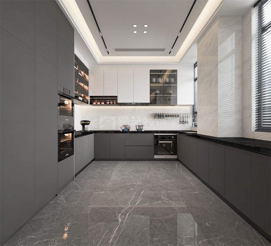 现代意式家具设计案例，简约优雅满足公务员家庭需求(图9)