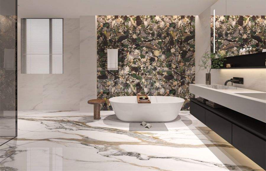 现代简约客厅设计，深邃配色营造精致生活秩序(图20)