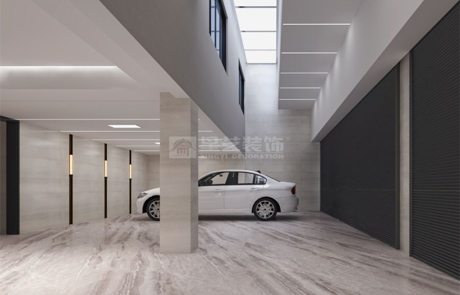 现代简约客厅设计，深邃配色营造精致生活秩序(图18)