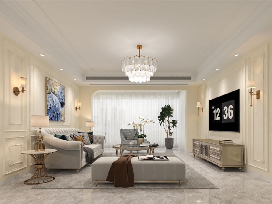 现代简约风格装修设计，白领夫妻的理想家居选择(图3)