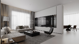 别墅设计新理念：自然融合与简约美学的空间营造(图4)