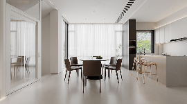 别墅设计新理念：自然融合与简约美学的空间营造(图7)