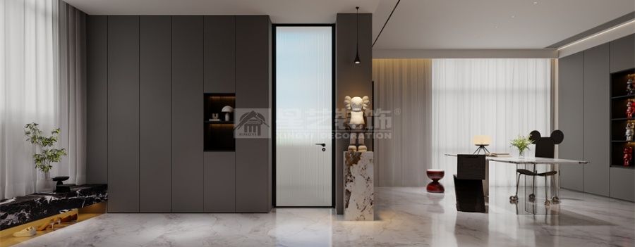 意式轻奢家居设计案例，律师合伙人夫妇的品质生活空间(图1)