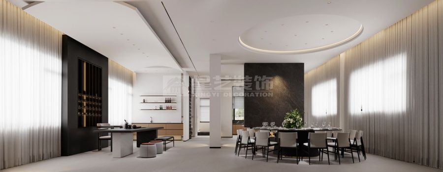 意式轻奢家居设计案例，律师合伙人夫妇的品质生活空间(图8)