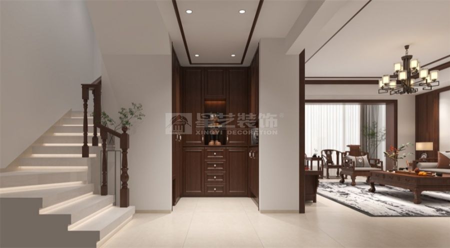 中式风格装修设计理念与空间布局要点解析(图10)