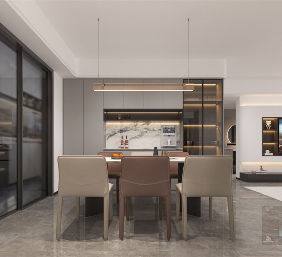 现代简约风格装修设计，打造舒适自然居住空间(图6)