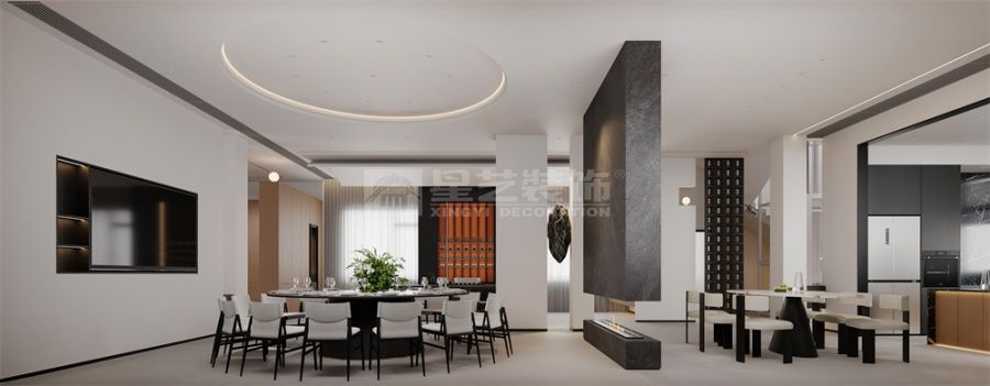 意式轻奢家居设计案例，律师合伙人夫妇的品质生活空间(图5)