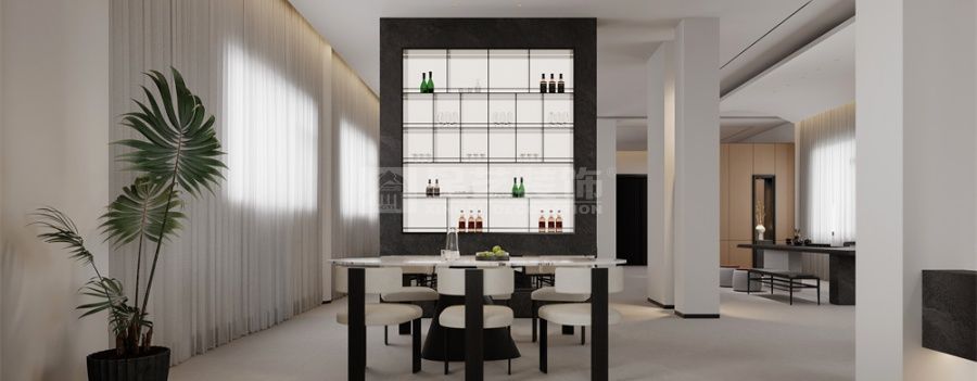 意式轻奢家居设计案例，律师合伙人夫妇的品质生活空间(图7)