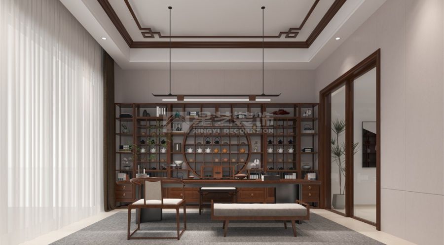 中式风格装修设计理念与空间布局要点解析(图13)