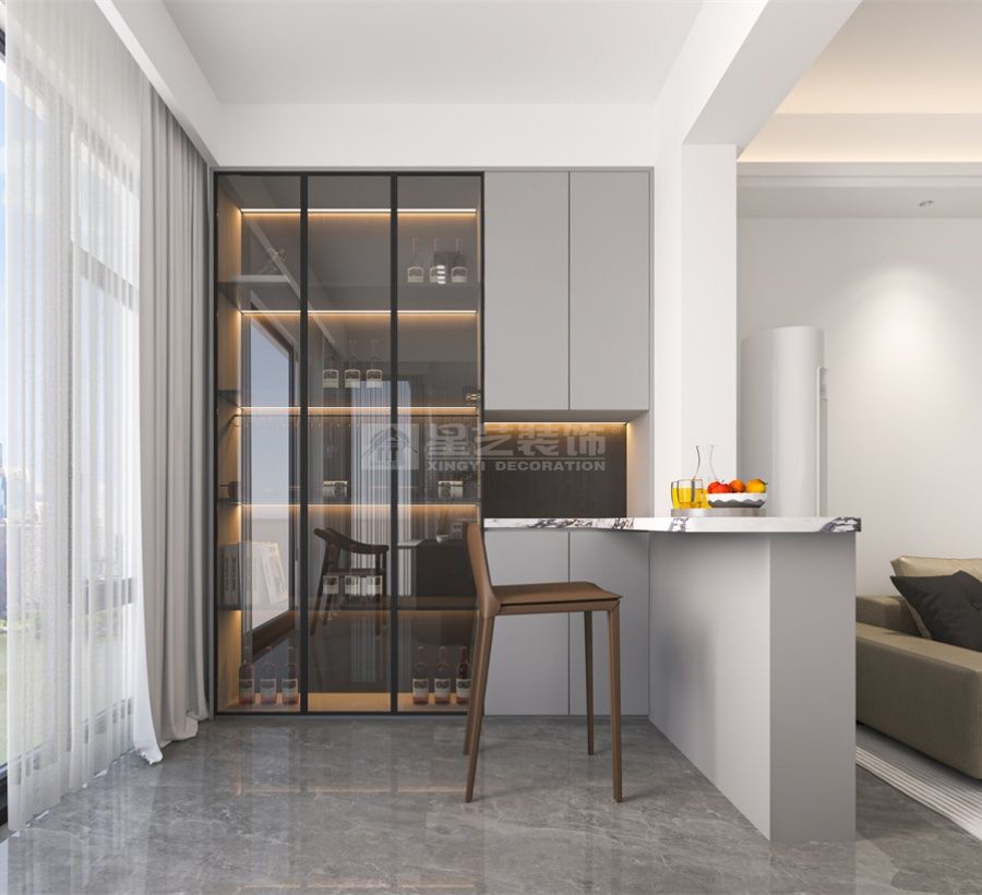 现代简约风格装修设计，打造舒适自然居住空间(图4)