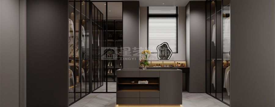 意式轻奢家居设计案例，律师合伙人夫妇的品质生活空间(图18)