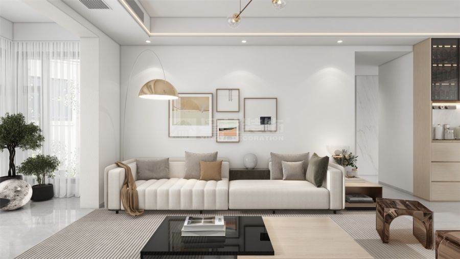 现代简约风格装修设计，打造舒适温馨家居环境(图3)