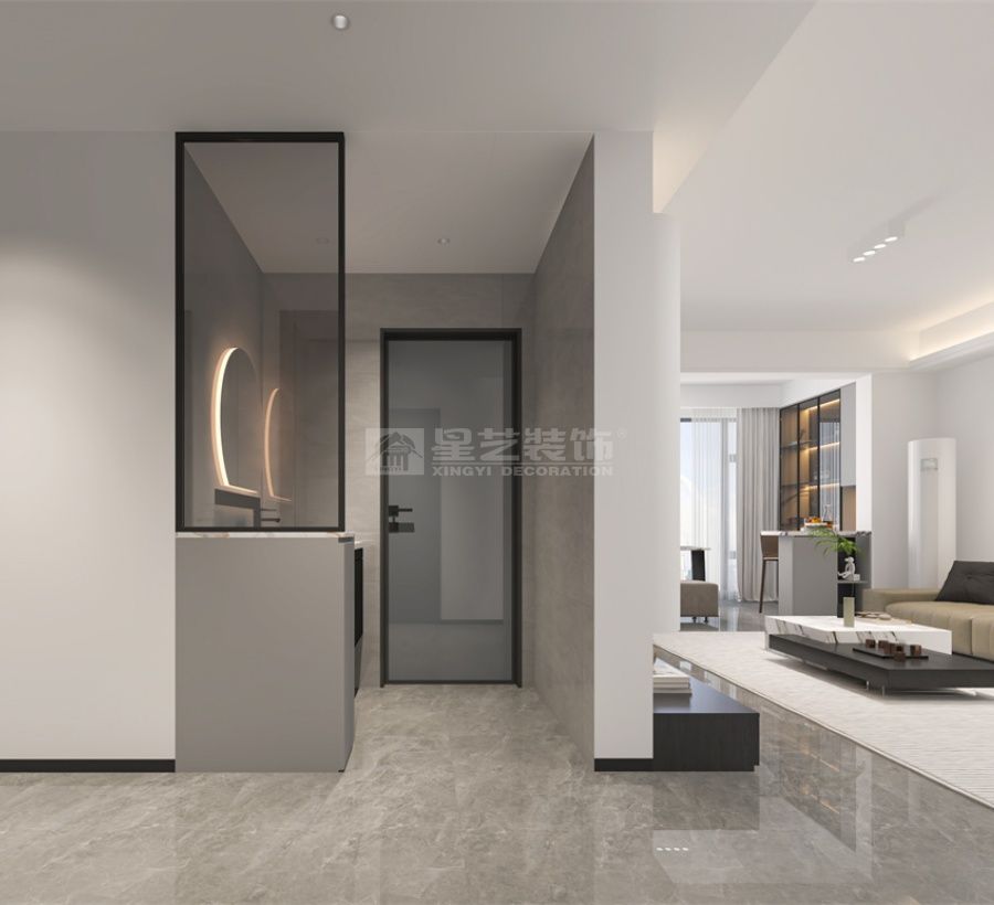 现代简约风格装修设计，打造舒适自然居住空间(图12)