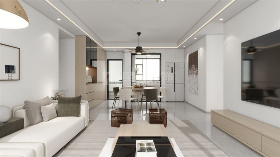 现代简约风格装修设计，打造舒适温馨家居环境(图5)