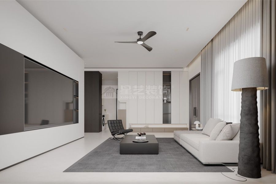 现代简约别墅设计案例分享，小企业主家庭的理想选择(图3)