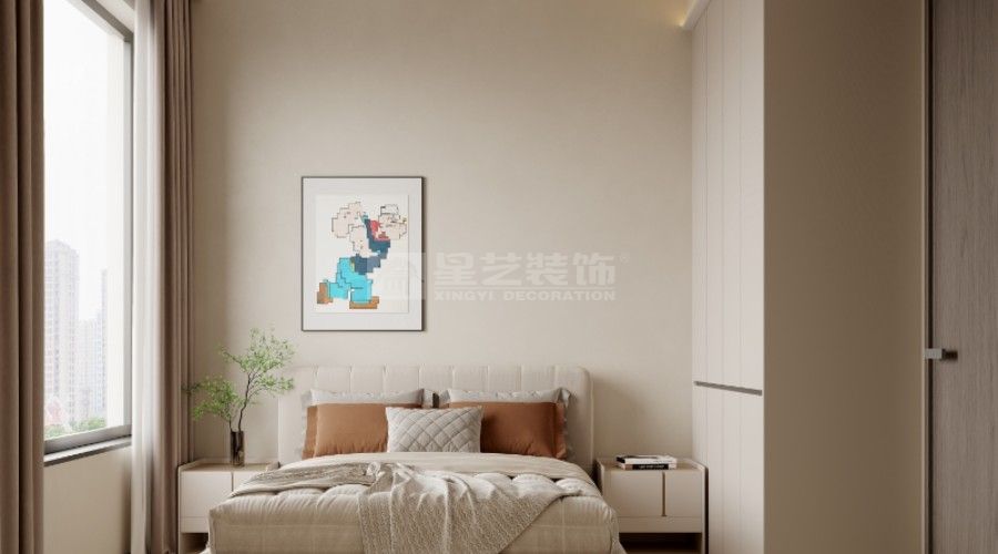 带储物功能的电视背景墙设计，木饰面打造层次感客厅(图5)