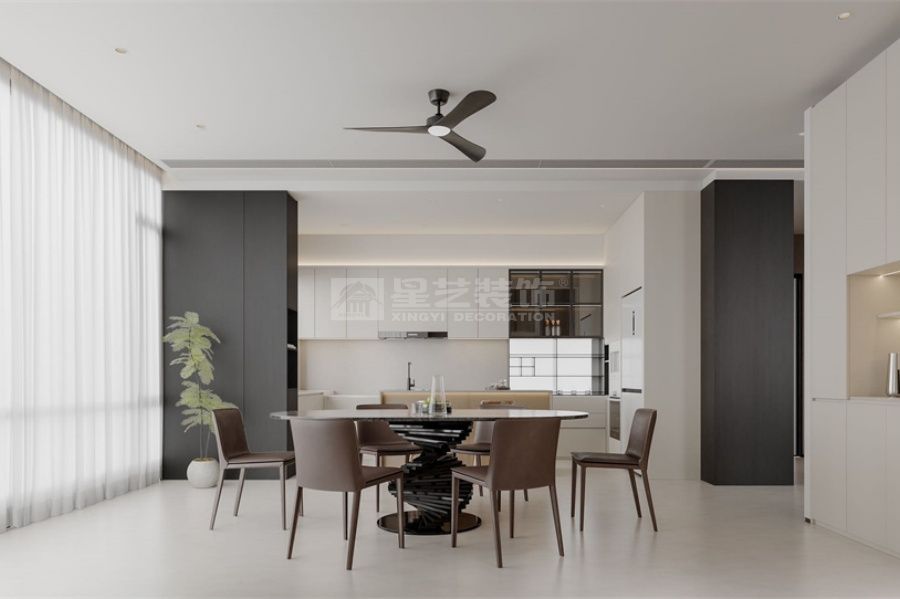 现代简约别墅设计案例分享，小企业主家庭的理想选择(图6)