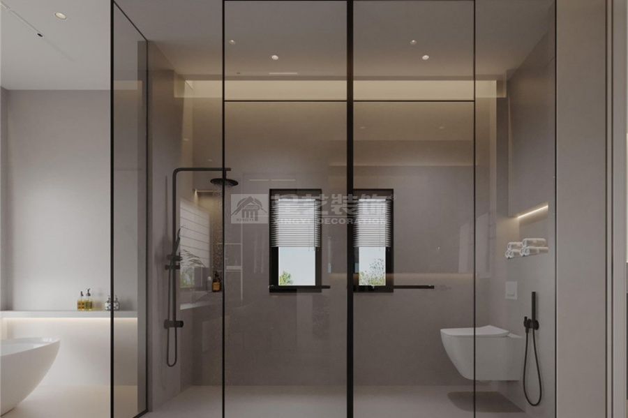 现代简约别墅设计案例分享，小企业主家庭的理想选择(图18)