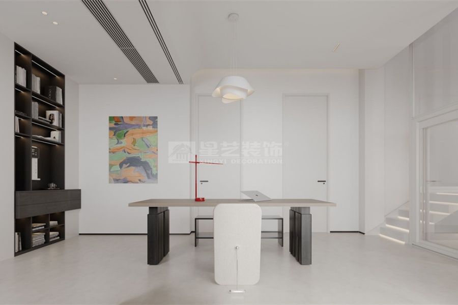 现代简约别墅设计案例分享，小企业主家庭的理想选择(图20)