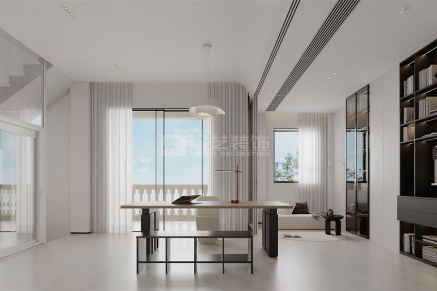 现代简约别墅设计案例分享，小企业主家庭的理想选择(图21)
