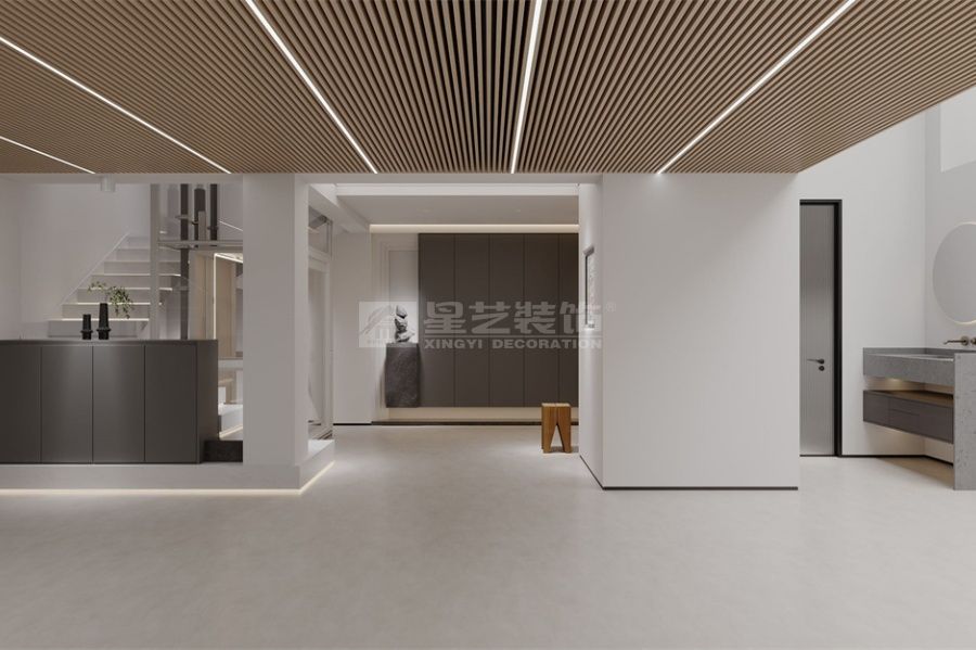 现代简约别墅设计案例分享，小企业主家庭的理想选择(图24)