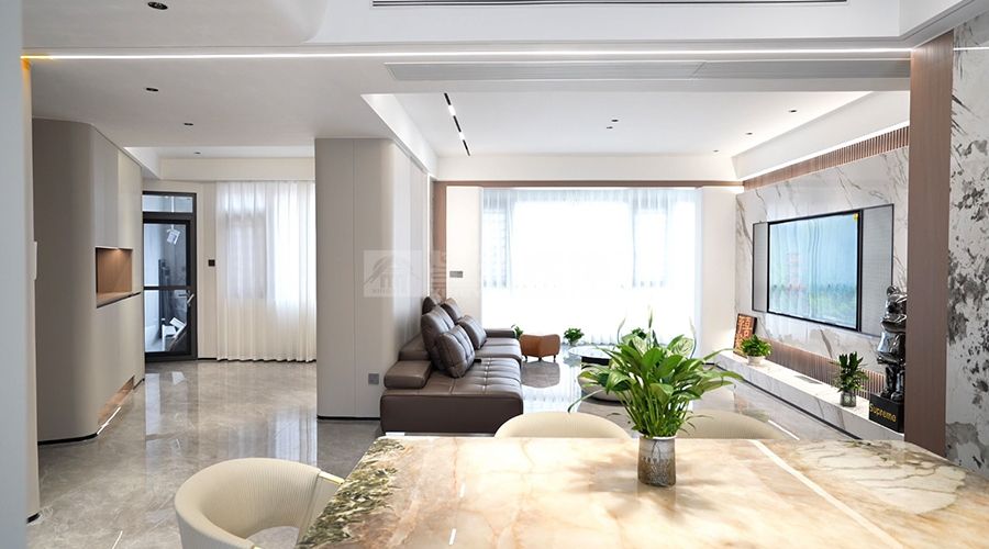 轻奢风格家居设计指南：打造现代温馨居住空间(图6)