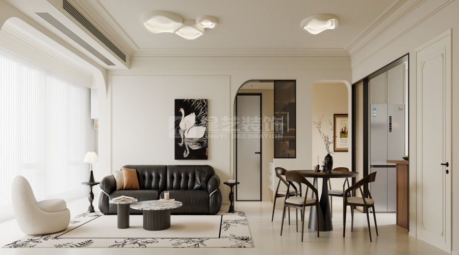 法式浪漫家居设计，打造都市中的独立理想国(图4)