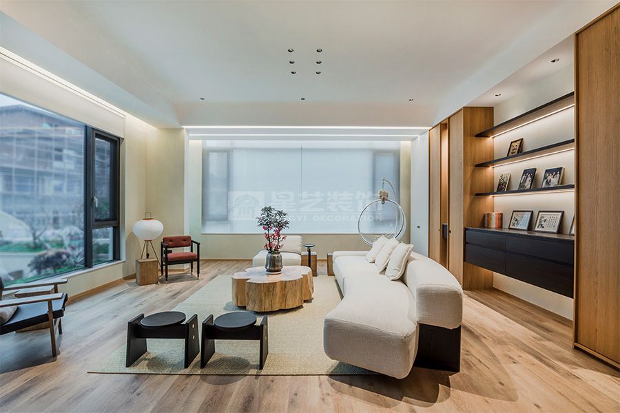 原木风设计精髓：自然简约理念打造温馨家居空间(图1)